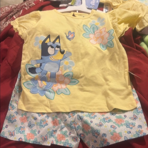Bluey Other - NWT Sz 4t bluey shortset
